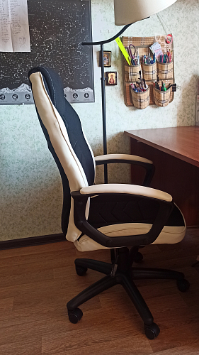 Компьютерное кресло Gamer черное / серое фото покупателя 108